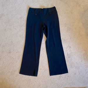 Flare black dress pants
